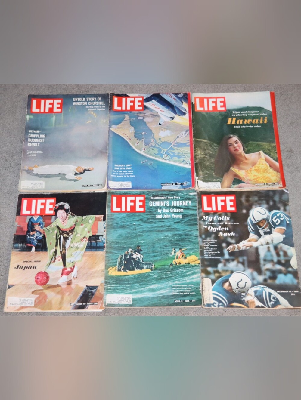 6 LIFE Magazine's From The 1960s